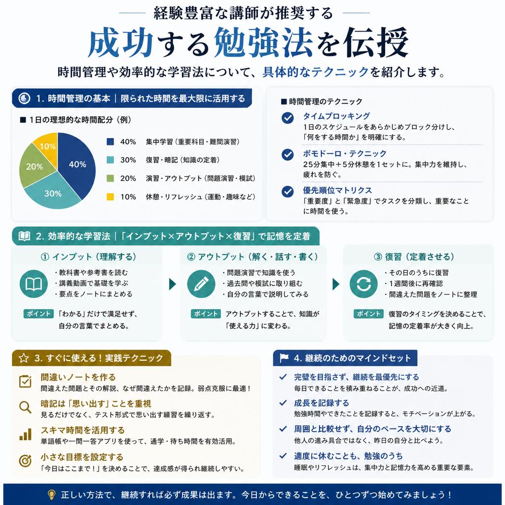 成功する勉強方法とは